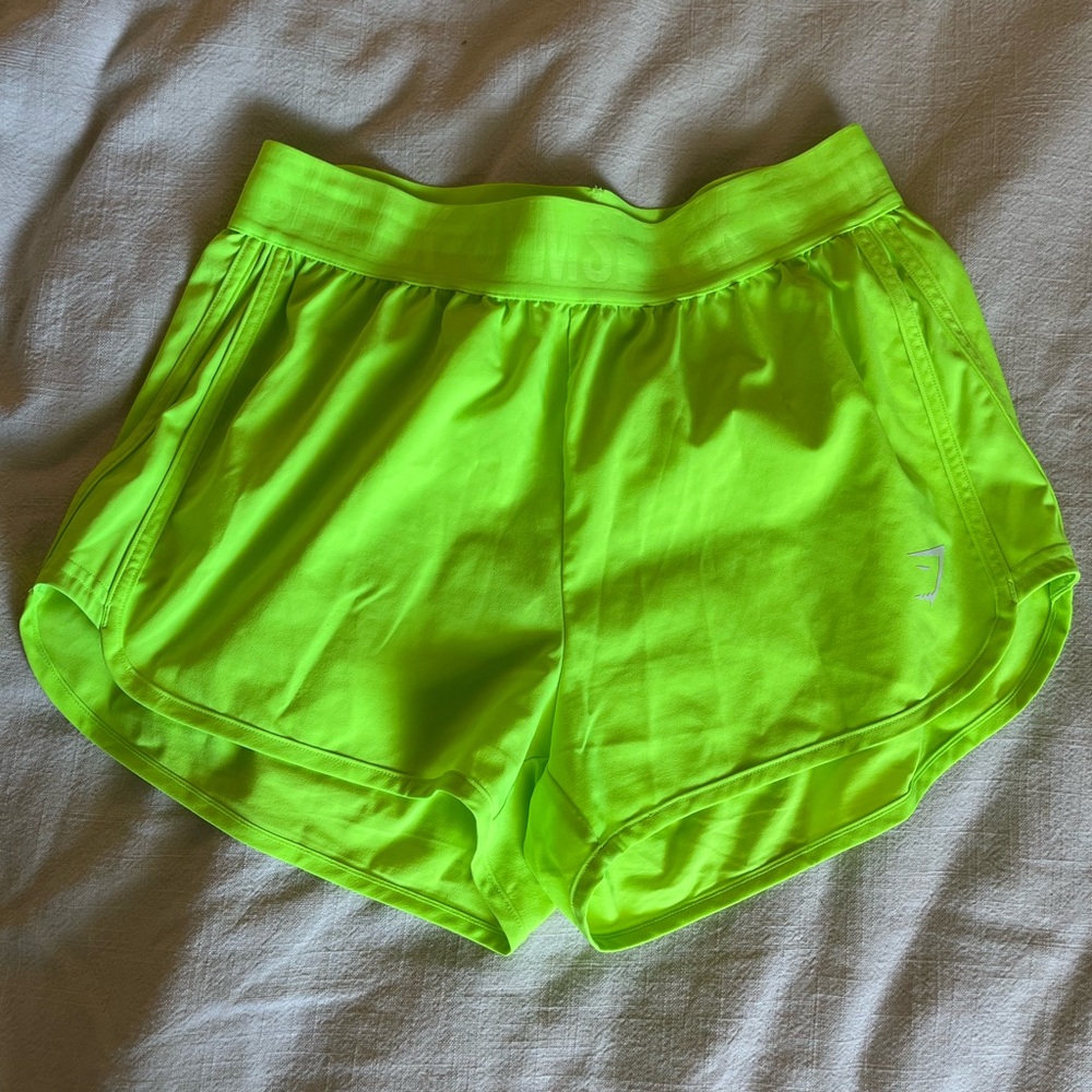 Gymshark Neon Shorts